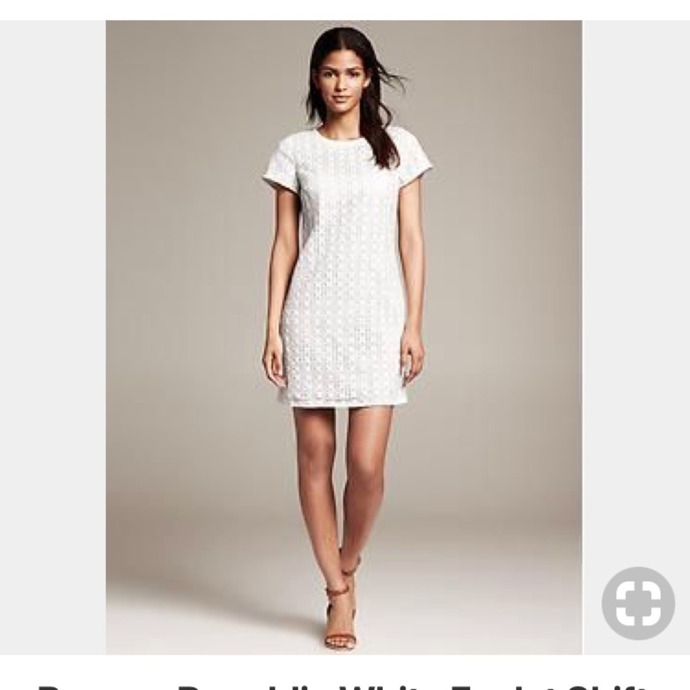 Banana Republic Lace Shift Dress